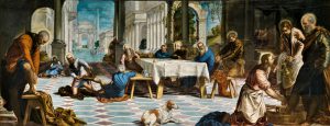 El Lavatorio Tintoreto. Museo del Prado